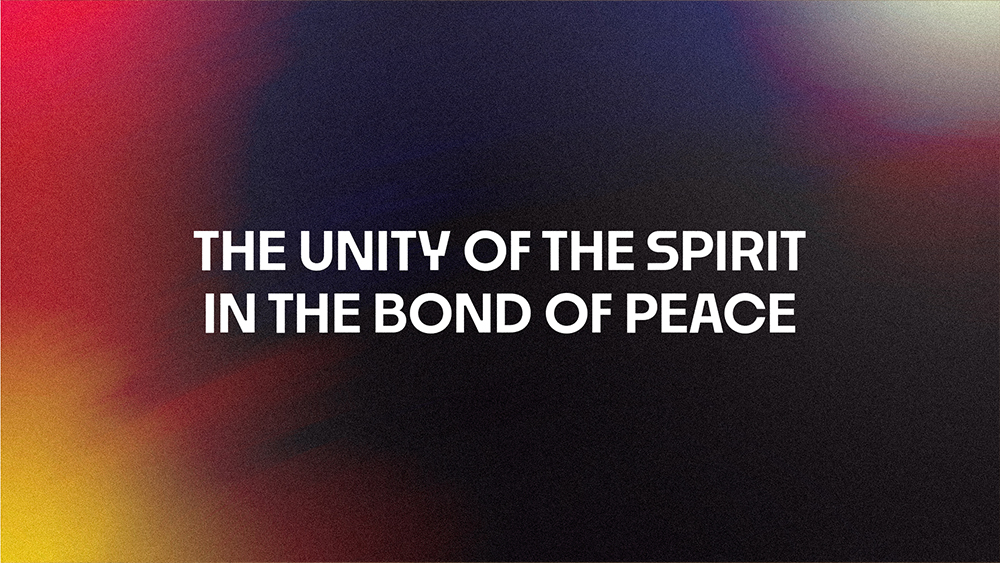 The Unity of the Spirit in the Bond of Peace Image